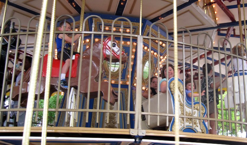 Double decker Merry Go Round